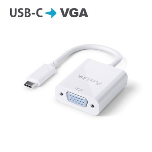 PureLink IS220 iSeries adapter 2K USB-C/ VGA, WUXGA, biały