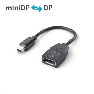 PureLink IS161 iSeries adapter 4K mini DisplayPort / DisplayPort, 0,10m, czarny