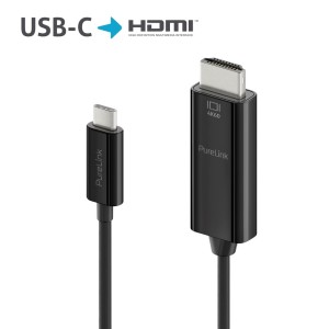 PureLink IS2121-030 iSeries dwukierunkowy kabel Premium mini DisplayPort/DisplayPort 4K@60Hz  3,0m czarny