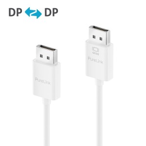 PureLink IS2020-030 iSeries dwukierunkowy kabel Premium DisplayPort 4K@60Hz 3,0m biały  