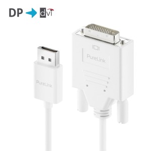 PureLink IS2010-030 iSeries aktywny kabel Premium DisplayPort/DVI WUXGA 3,0m biały 