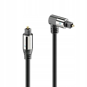 Sonero SOC110-200 kabel optyczny audio S/PDIF (Toslink) ze złączem kątowym 20,0 m 