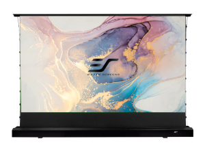 Elite Screens Kestrel FTE122XH2-C4D CineGrey  270x152m, 16:9 ekran eletryczny z napinaczami rozwijany od dołu