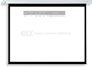 Suprema Lupus 171x107 (16:10) ekran elektryczny ekonomiczny ze sterowanie bezprzewodowym IR